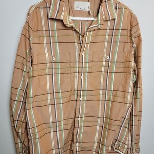 Mens Trovata Button Up Shirt XL
